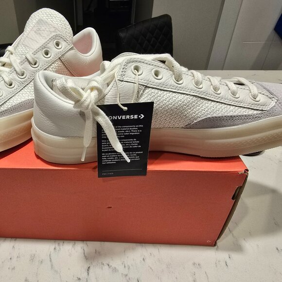 Converse Chuck 70 Marquis Mixed Materials Vintage White - A07453C SIZE 10 NEW - Picture 1 of 16